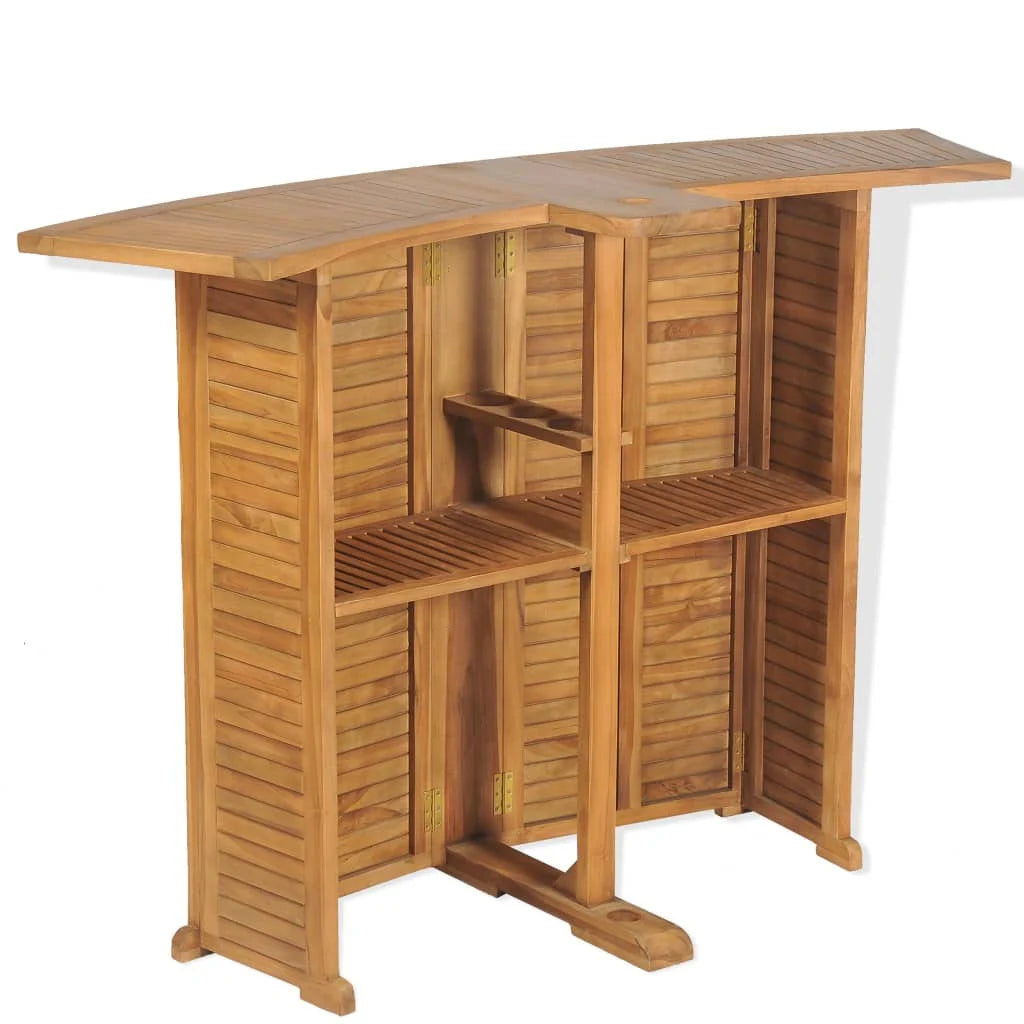 Bar i teak-træ - 155 cm