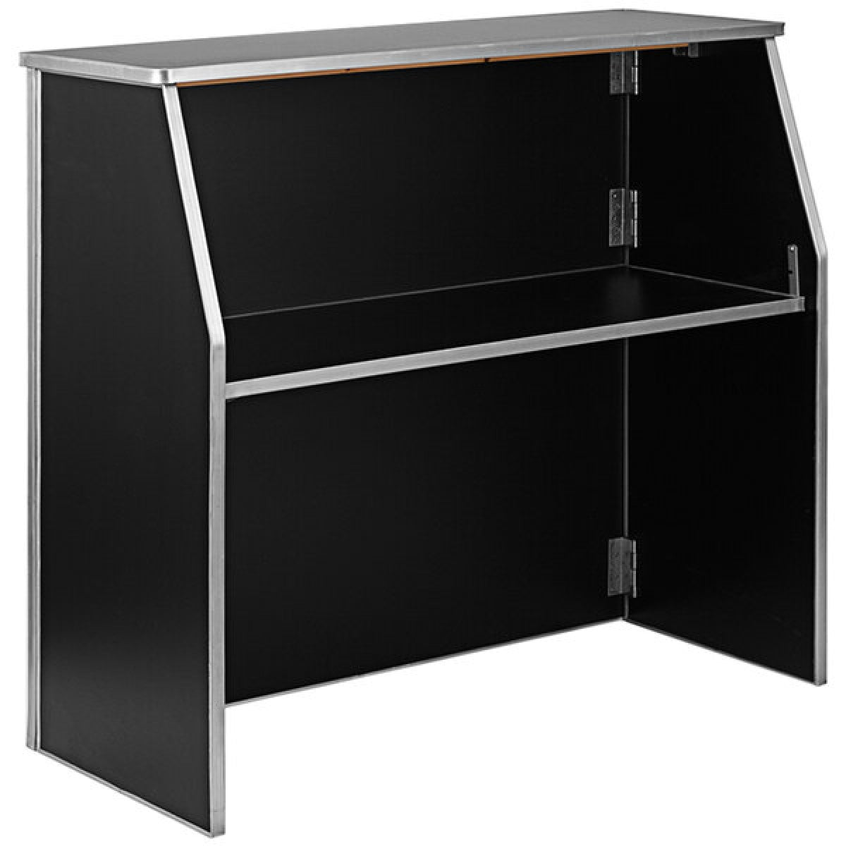 Folde-bar, 120cm - Sort (Kun indendørs brug)