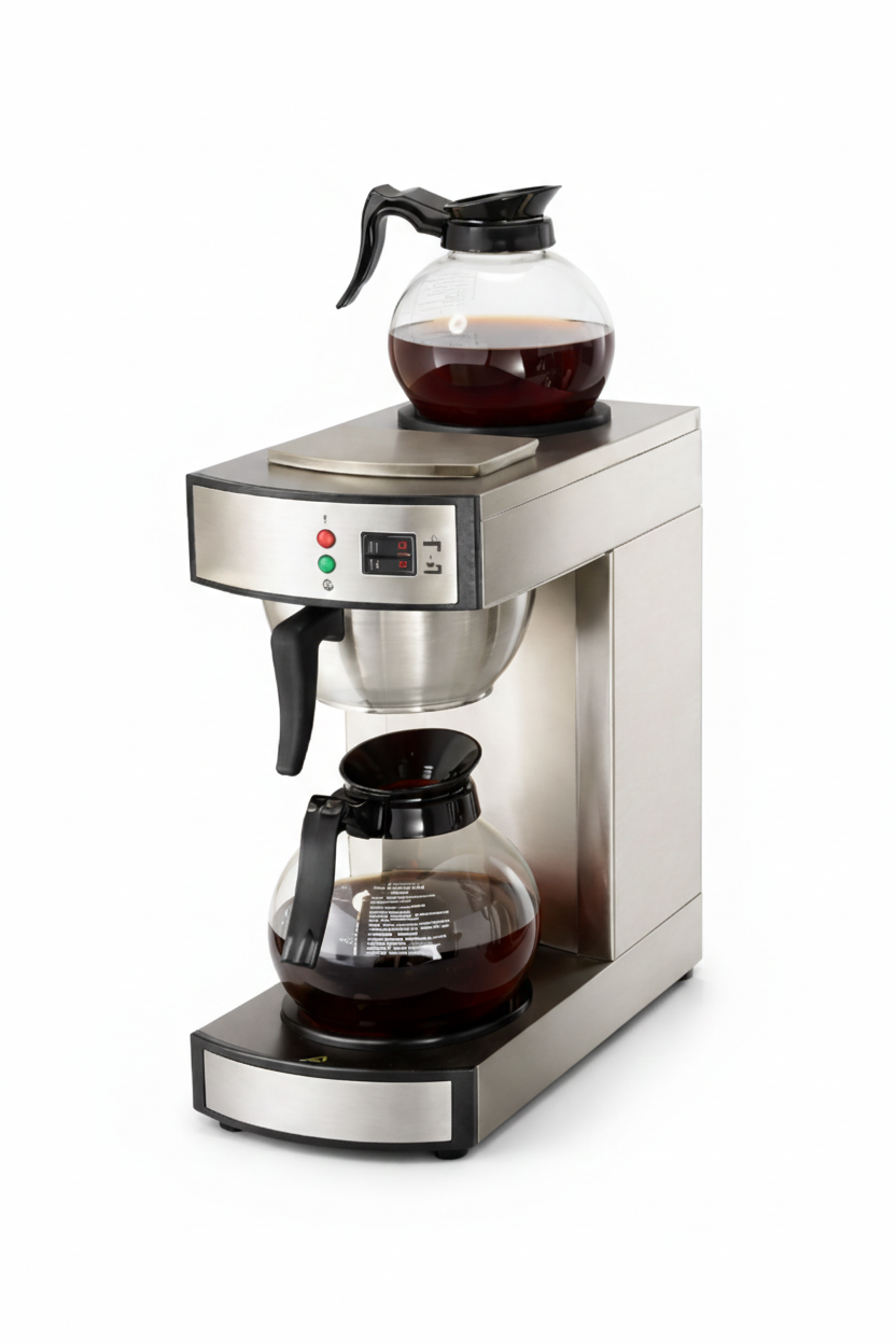 Kaffemaskine - 1.8 liter (inkl. 2 glaskander)