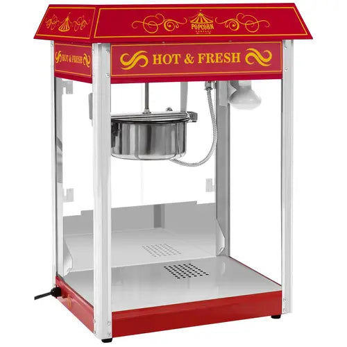 Popcorn-maskine til bord - Retro/Rød