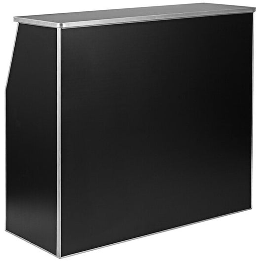 Folde-bar, 120cm - Sort (Kun indendørs brug)