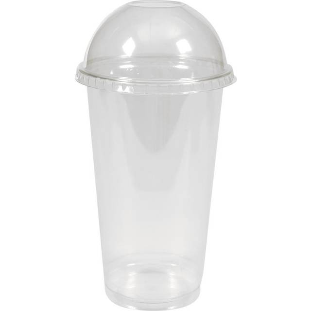 Slushice kopper m. låg - 50 stk. 30 cl