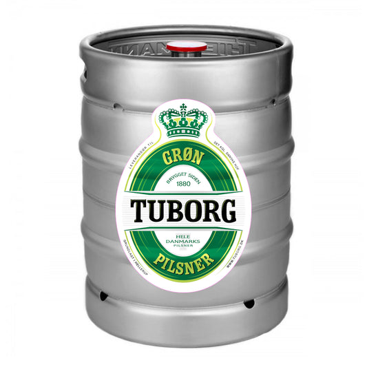Grøn Tuborg - 25 liters fustage