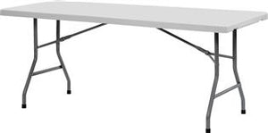 Plastborde - 180x75cm (6-8 personer)